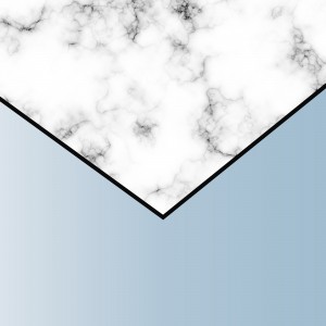 ABSTRACT WINTER BLUE MODERN MARBLE